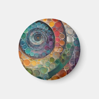 bunt und modern magneet