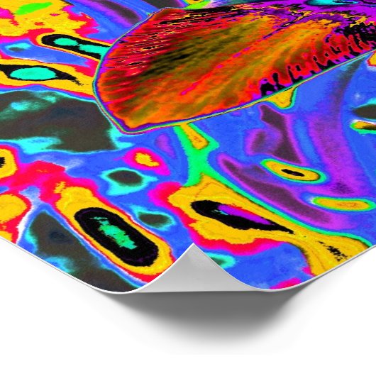 Bunte Blume Poster (Hoek)