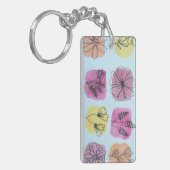 Bunte Blumenpaletten  Sleutelhanger (Voorkant Links)