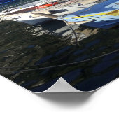 Bunte Boote Poster (Hoek)