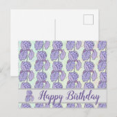 bunte Iris Briefkaart (Voorkant / Achterkant)