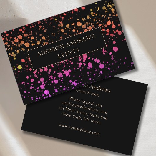 Bunte Kleckse Visitekaartje