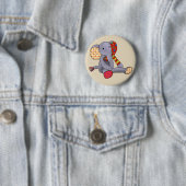 bunter Elefant Ronde Button 5,7 Cm (In situ)