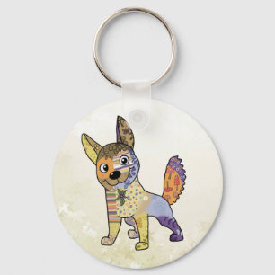 Bunter Hund Sleutelhanger