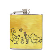 bunter Lauf  Heupfles (Voorkant)