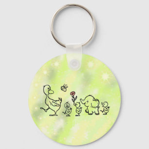 bunter Lauf Sleutelhanger