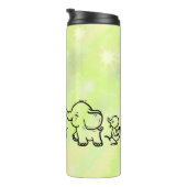 bunter Lauf  Thermosbeker (Geroteerd rechts)