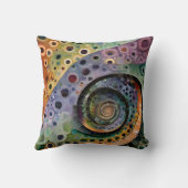 buntes Kissen Kussen (Achterkant)