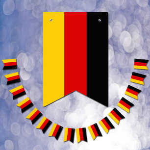 Bunting Allemagne, bannière de mariage, drapeau al