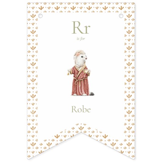 Bunting Banner N-Z (Vijfde vlag)