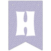 Bunting Banner van de haastige paaspartij - bruin (Derde vlag)