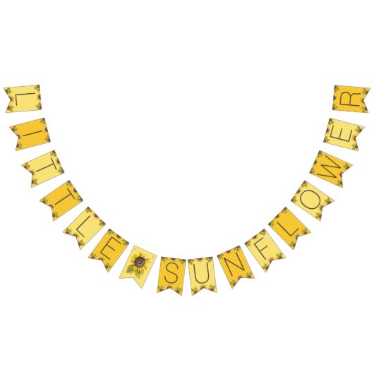 Bunting Banner van Little Sunflower Party (Alle)