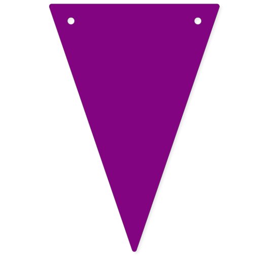 Bunting: Driehoekig - Multicolf Vlaggetjes (Eerste vlag)