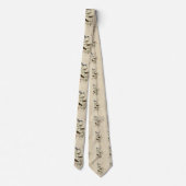 Bunting, Sparrow, Junco (Finches) Audubon's vogels Stropdas (Achterkant)