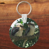 Bunya Mountains Kookaburra's Sleutelhanger (Voorkant)
