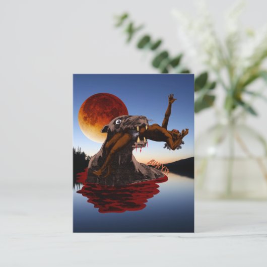 Bunyip-Briefkaart Briefkaart (Staand voorkant)