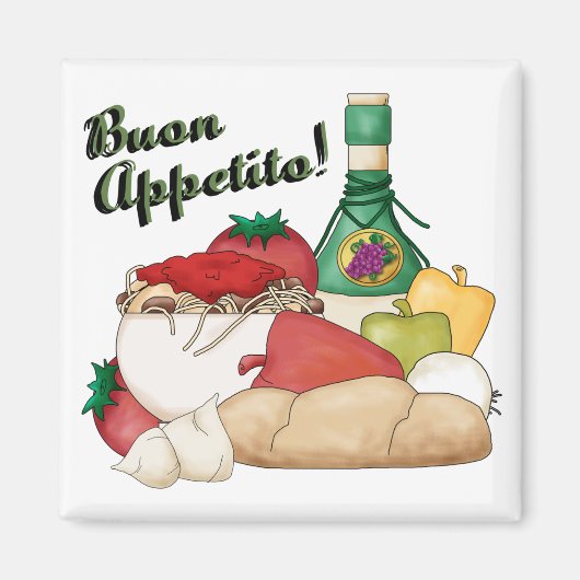 Buon Appetito Magnet Magneet (Voorkant)