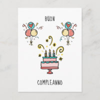 Buon Compleanno | Fijne verjaardag