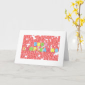 Buon Compleanno (gelukkige verjaardag) Kaart (Gele Bloem)