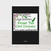 "BUON COMPLEANNO" ****ITALIAANS*** ZELDAG KAART (Achterkant)