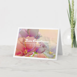 Buon Compleanno Nom personnalisé Cartes d'annivers