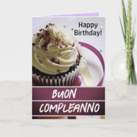 Buon complementanno Italy Birthday Kaart
