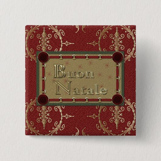 Buon Natale Button (Voorkant)