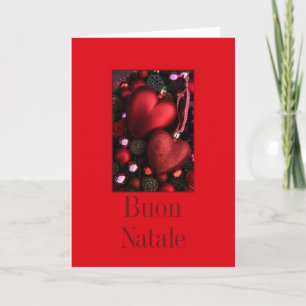 Buon Natale - Carte de Noël italienne