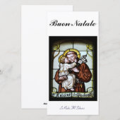 Buon Natale carte de photo (Devant / Derrière)