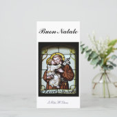 Buon Natale carte de photo (Debout devant)