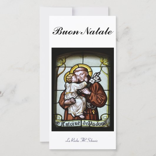 Buon Natale carte de photo (Devant)