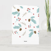 Buon natale christmas card kaart (Achterkant)