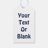 Buon Natale - Electric Cariou Cadeaulabel (Achterkant)