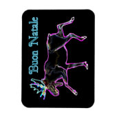 Buon Natale - Electric Moose Magneet (Verticaal)