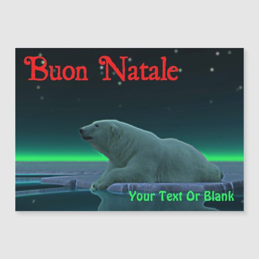 Buon Natale - Ice Edge Polar-Beer (Voorkant)