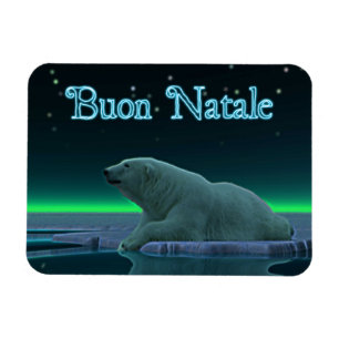Buon Natale - Ice Edge Polar-Beer Magneet