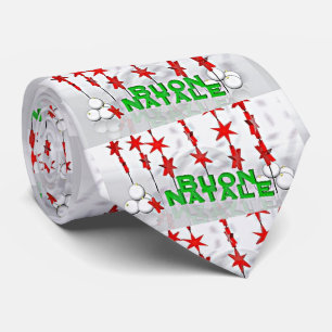 "BUON NATALE" ITALIAANS CHRISTMAS STROPDAS VOOR HE