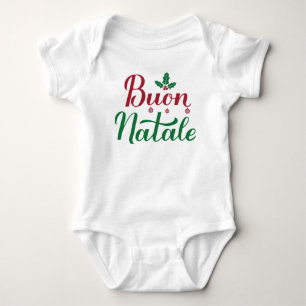 Buon Natale Italiaans kerstfeest Romper