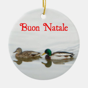 Buon Natale - Mallards Keramisch Ornament