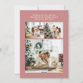 Buon Natale Multi Photo Holiday Kaart (Achterkant)