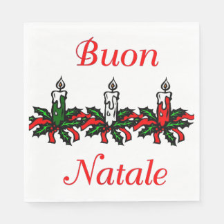 Buon Natale Napkins Servet