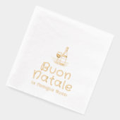 Buon Natale Noël Italien Personnalisé (Gauche)