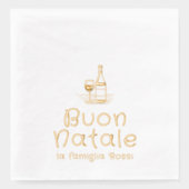 Buon Natale Noël Italien Personnalisé (Recto)