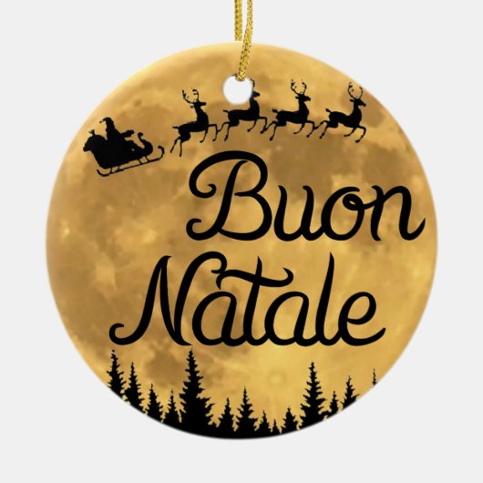 Buon Natale Ornament (Voorkant)