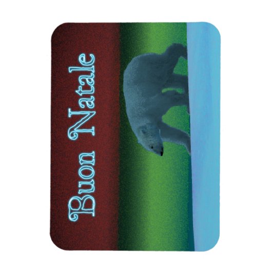 Buon Natale - Polar Lights Polar Beer Magneet (Verticaal)