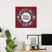 Buon Natale Poster (Thuiskantoor)