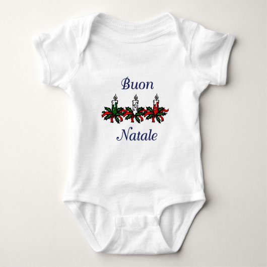 Buon Natale shirt voor kinderen (Voorkant)