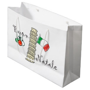 Buon Natale Tower van Pisa Large Cadeauzakje