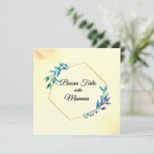 Buona Festa della Mamma | Happy Moederdag Kaart (Staand voorkant)