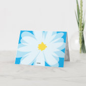 Buona Pasqua Happy Easter bloemgroet Kaart (Achterkant)